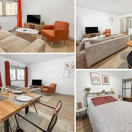 Et Spacieux T3 - Centre Du Mans & Proche Commodites لو مان