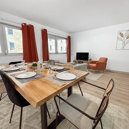 Et Spacieux T3 - Centre Du Mans & Proche Commodites 公寓 *