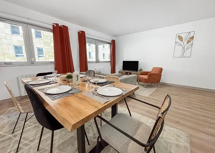 Et Spacieux T3 - Centre Du Mans & Proche Commodites 公寓 *