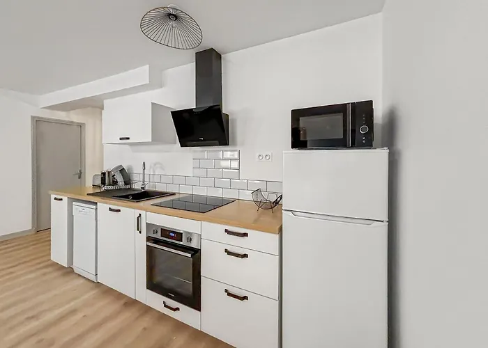 Et Spacieux T3 - Centre Du Mans & Proche Commodites 公寓 勒芒